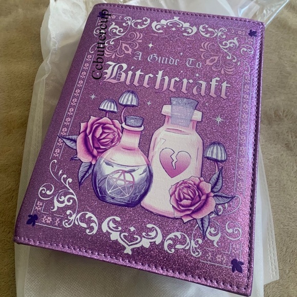 Sugar Thrillz Handbags - Sugar Thrillz Book of Spells Crossbody Shoulder Bag Purse